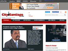 Tablet Screenshot of citysantiago.com